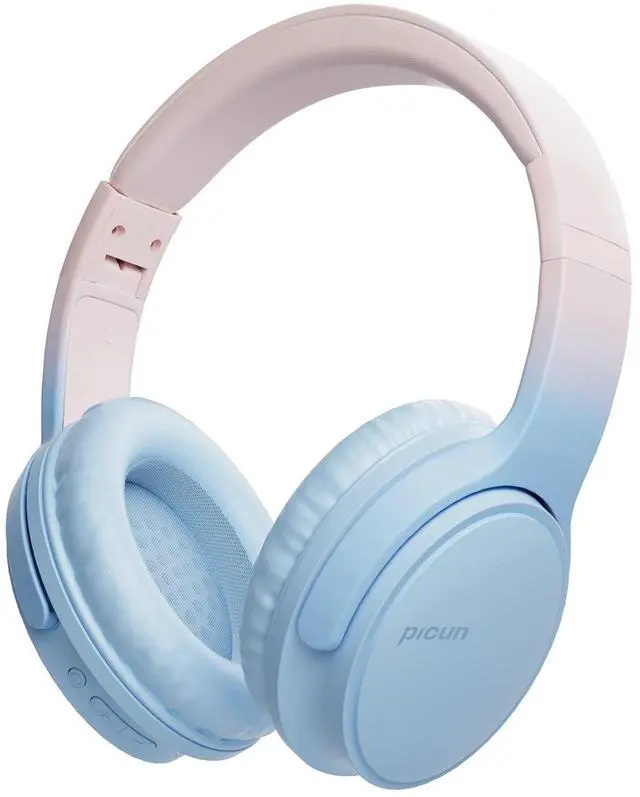 Main image of Wireless Headphones, Bluetooth Over Ear Headsets with Microphone, Hi-Fi Audio, 60H Playtime, Touch Control, Foldable Lightweight, On-Ear Headphones for Girls Women, Travel, Work