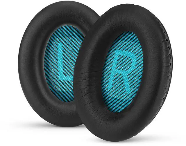 Main image of Replacement Earpads for Bose QuietComfort QC 15 25 35 Premium Ear Pads QC15 QC25 QC35 AE2 & SoundLink, Memory Foam, Soft & Long Lasting by