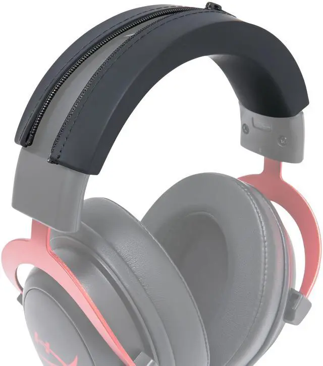 Main image of BandZ Cloud - Silicone Headband Cover for HyperX Cloud Series Headphones by Wicked Cushions | Enhanced Comfort, Style, & Sweat Protection | Exclusively for HyperX Cloud Series | Black