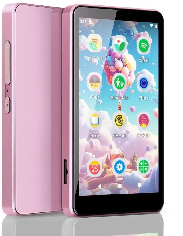Main image of MP3 Player for Kids with Spotify, Parental Controls, Light Pink | Spotify Kids, Audible, Amazon Music, Libby, 4.0" IPS Touchscreen, Up to 512GB