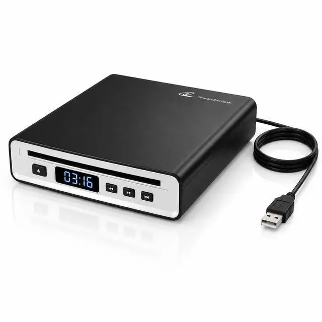 Main image of USB Car CD Player, Portable External CD Player Plug & Play Compatible with Cars, SUVs, Trucks, Laptop