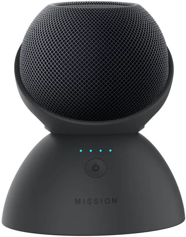 Main image of Mission Battery Base for HomePod Mini (Black) (Make HomePod Portable)