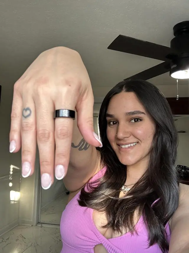 Alt view image 5 of 7 - Vital Health Smart Ring for Women Rings for Men Fitness, Black, Size 6 | Fitness Tracker Ring with Sleep Monitor, Heart Rate & Activity Tracking, App Connected for Women and Men, Black Size 6