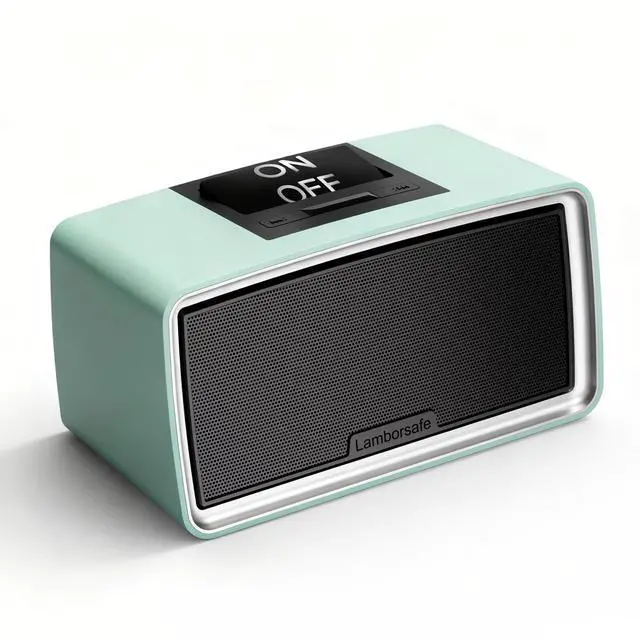 Main image of One-Button Simple Music Player for Seniors & Elderly | MP3 Music Player Device with 32GB TF Card for Dementia Patients, Gift for Alzheimers, Visually & Mobility-Impaired, Cyan