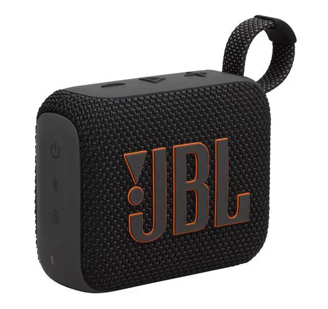 Alt view image 3 of 7 - GO 4 Portable Bluetooth Speaker & divvi GO Protective Hardshell Case - Black