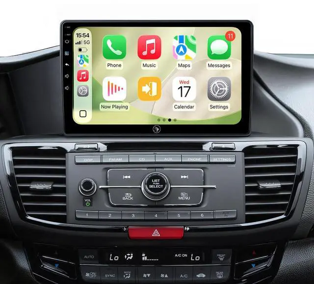Main image of 10" Linux Car Stereo for Honda Accord 2013-2017 CarPlay Auto | Fits 9th Gen Accord 13-17, 3-Sec Fast Boot Linux, Retains OEM Backup Cam & SWC, Sunlight Screen, Plug & Play Daily Commute