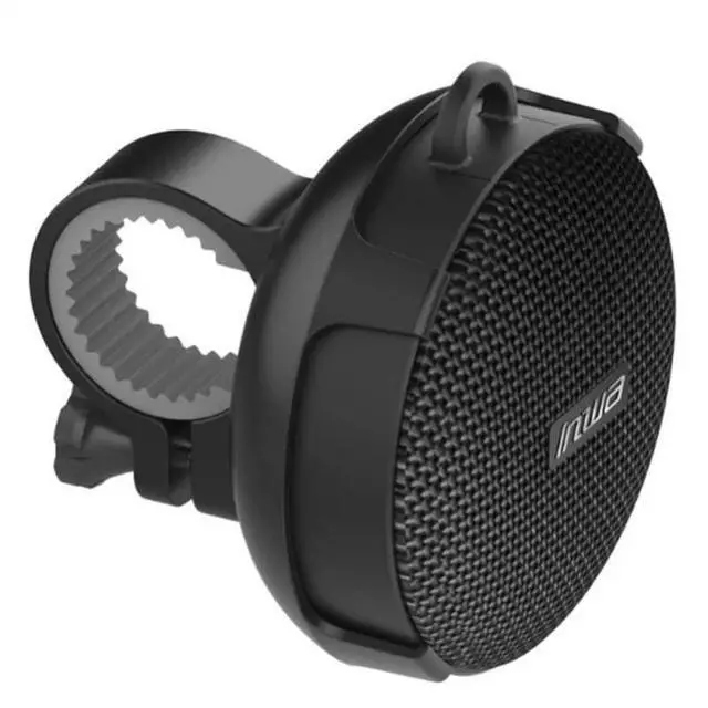 Alt view image 4 of 7 - Bluetooth Bicycle Speakers with TF Card Mode, Waterproof Wireless Portable Traveling Bike Speaker, Built in Mic for Bicycle Riding, Showering, Hiking, Pool, Beach, Golfing(Black)