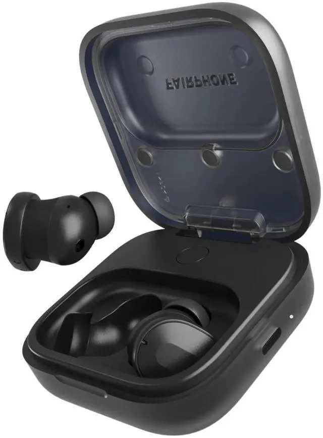 Main image of Fairbuds True Wireless Earbuds with Active Noise Canceling, Ambient Mode, Titanium-Coated Drivers, 26H Battery, ENC Mics, Multipoint Bluetooth, iOS & Android App, Replaceable Parts, Black