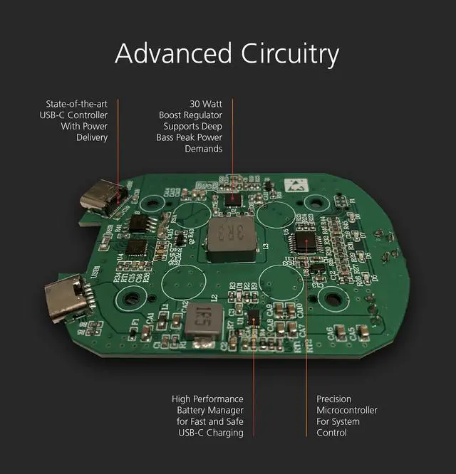 Alt view image 4 of 6 - Mission Battery Base for HomePod Mini (Black) (Make HomePod Portable)