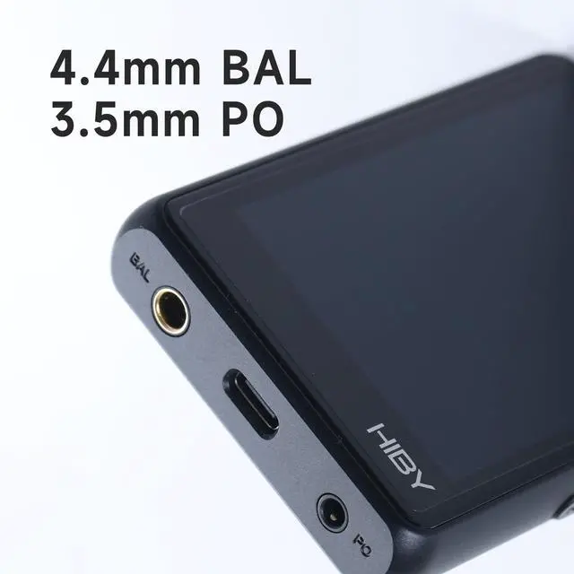 Alt view image 6 of 7 - Music R3 II 2025 Portable HiFi MP3 Player, Native DSD256 MQA 16X, Hi-Res Certified, Bluetooth 5.1 WiFi, Tidal Qobuz, 3.5mm & 4.4mm 340mW, USB-C, 3.2" Touchscreen, 2TB TF Card Support