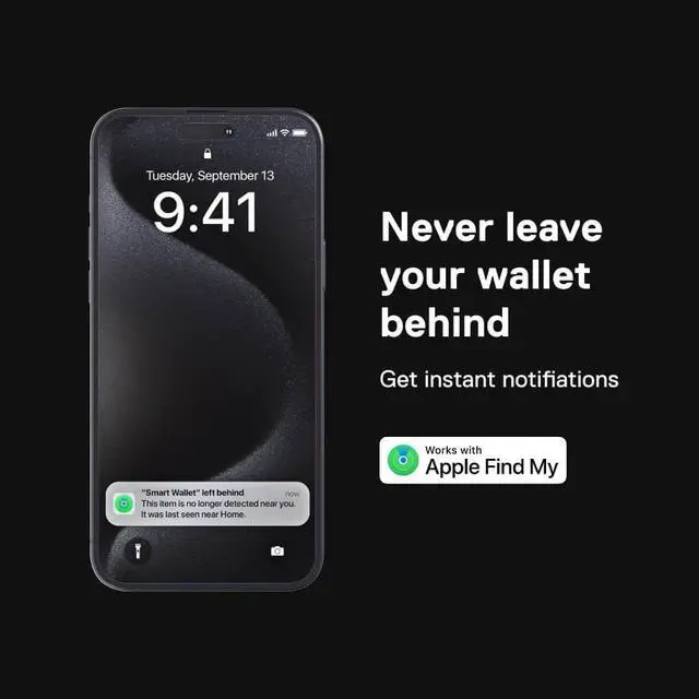 Alt view image 4 of 7 - Finder Card-Apple Find My Wallet Tracker,Card Size Airtag for Wallet | Credit Card Size Airtag for Wallet, MagSafe Rechargeable Bluetooth Tracking, Slim Wallet Locator, Works with iPhone