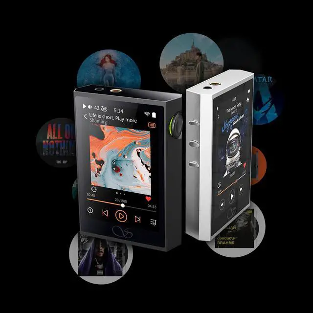 Alt view image 3 of 7 - M1 Plus M1Plus Music Player Portable DAP with Bluetooth 5.2 | LDAC/Wifi/DLNA/Airplay/Tidal streaming, 3.2inch Mini Lossless DSD Hi-Res Support Up to 2TB Micro SD (Black)