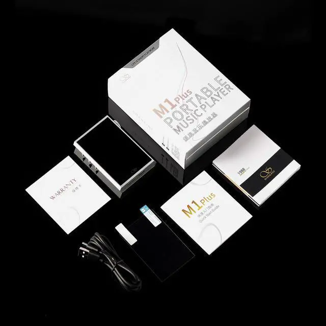 Alt view image 5 of 7 - M1 Plus M1Plus Music Player Portable DAP with Bluetooth 5.2 | LDAC/Wifi/DLNA/Airplay/Tidal streaming, 3.2inch Mini Lossless DSD Hi-Res Support Up to 2TB Micro SD (Black)