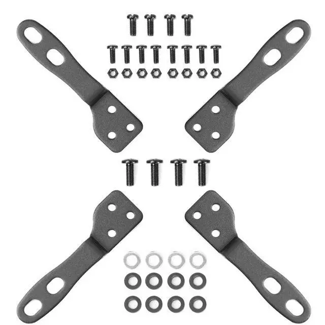 Main image of VESA Mount Adapter Kit, 75/100 to 200x200mm | Converts small VESA patterns to fit 23-42 inch TVs and monitors, steel construction