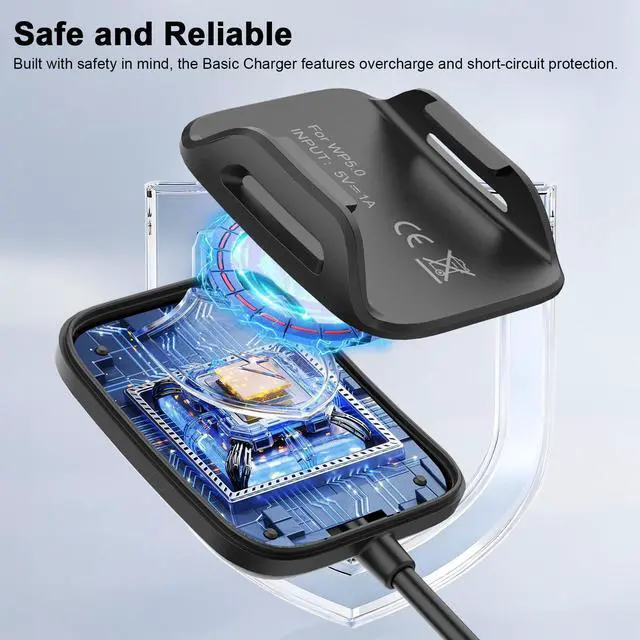 Alt view image 3 of 7 - USB Charger for Whoop 5.0/MG, One, Peak, Life-3.3 Ft/1mNot Compatible with Whoop 4.0