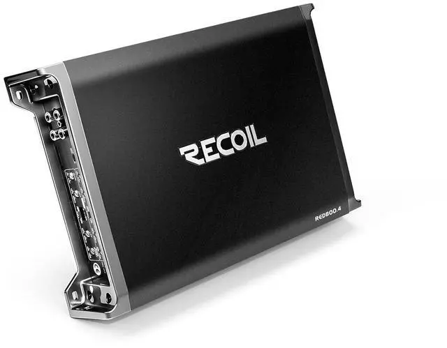 Main image of RED800.4 Class D 4-Channel Car Amplifier Max 1600W MOSFET Power | Low Pass Filter Subsonic Filter for Full Range Speakers and Subwoofers