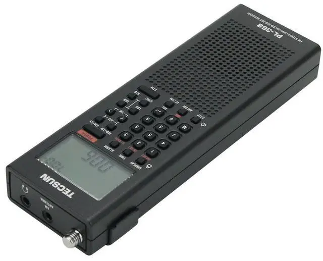 Alt view image 3 of 7 - Digital PL368 AM/FM/LW/SW Worldband Radio with Single Side Band Receiver (Black)