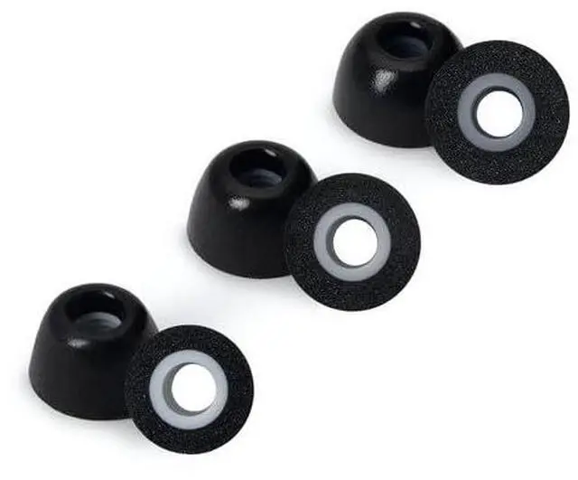 Main image of Audio - Pro X Memory Foam Eartips (Black Alloy)