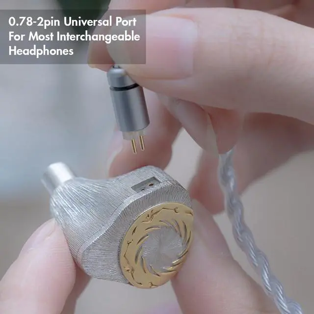 Alt view image 2 of 7 - Free DSP USB-C Earphone Upgrade Cable Fully Balanced Audio Output DSP Cable
