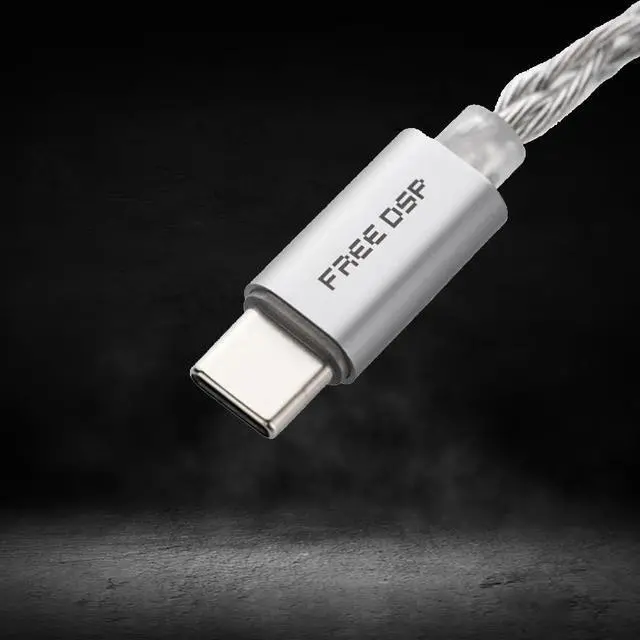 Alt view image 6 of 7 - Free DSP USB-C Earphone Upgrade Cable Fully Balanced Audio Output DSP Cable