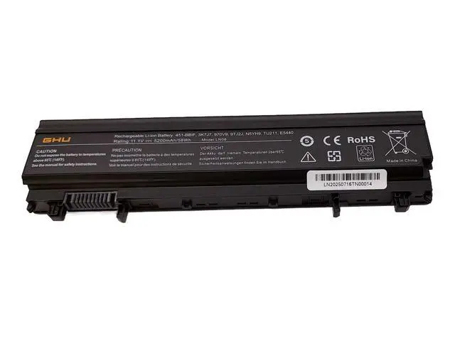 Alt view image 2 of 7 - VV0NF 58Wh Battery Replacement for Dell Latitude E5540 E5440, Compatible with 0K8HC 1N9C0 CXF66 WGCW6