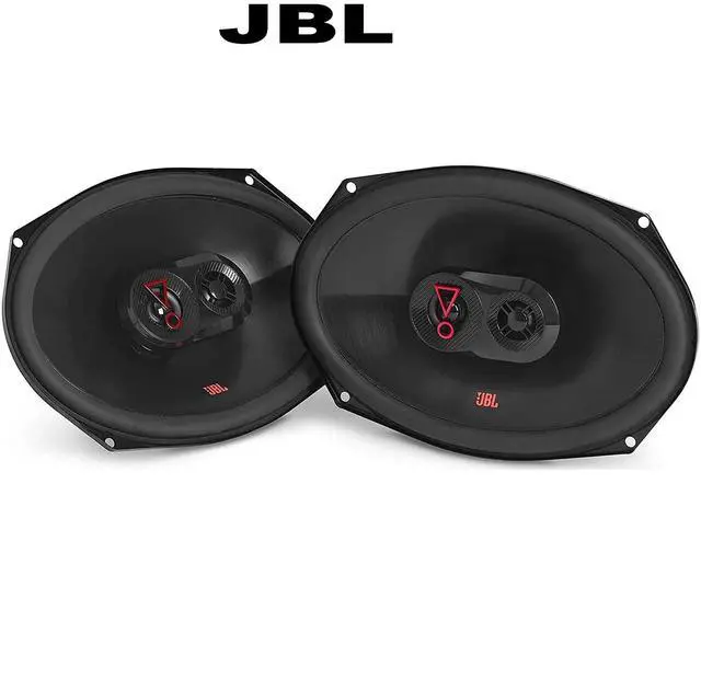 Alt view image 2 of 2 - Pair of Stage3 9637F 6" X 9" Three-Way Car Audio Speaker No Grill Bundle