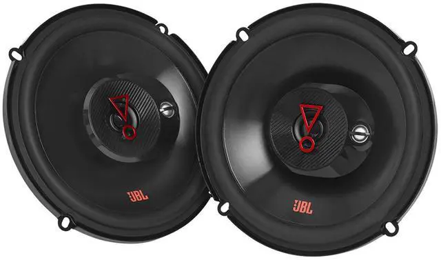 Main image of Stage 3637F - 6.5" Three-way Car Audio Speaker, No Grill, Black