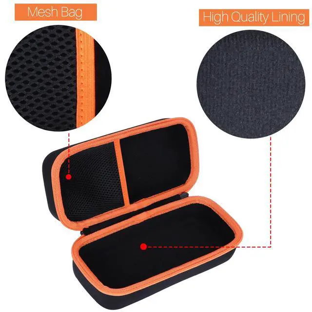 Alt view image 4 of 7 - Hard Case Compatible with Sony ULT Field 1 Ultra Portable Compact Speaker (Black Case)