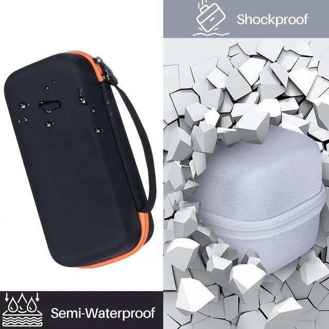 Alt view image 7 of 7 - Hard Case Compatible with Sony ULT Field 1 Ultra Portable Compact Speaker (Black Case)