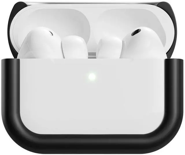 Main image of Compatible with AirPods Pro 3 Case (2025), Minimalist Protective Shock Absorption Aluminum Shells + Elastomer Inlays, Slide-On Fit Charging Case Cover