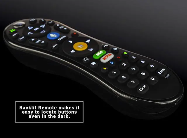 Alt view image 5 of 5 - LUX Remote| Edge and Bolt, Video Streaming, Voice Command, See in The Dark Display, C00305