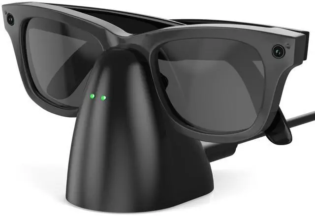 Main image of Charger Stand Compatible with RayBan Meta Smart Glasses, Portable Charging Dock for Wayfarer, Headliner & Skyler Gen 1 with 59" USB-C Cable (Not for Oakley HSTN & Display)