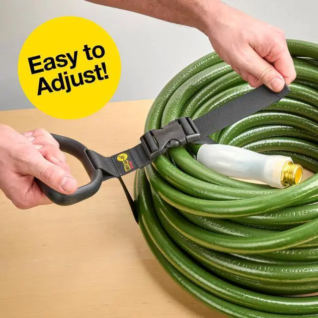 Alt view image 5 of 7 - Clip 'n Carry Straps - 25" (3-Pack) | Carrying Straps for Water Hose Storage and Extension Cord Holder
