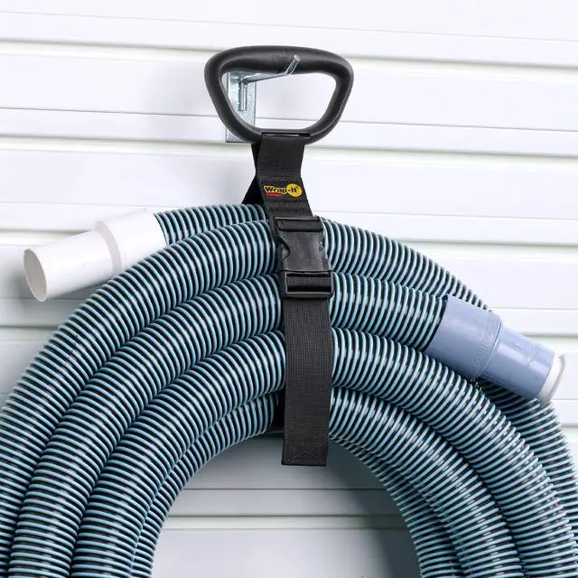 Alt view image 4 of 7 - Clip 'n Carry Straps - 25" (3-Pack) | Carrying Straps for Water Hose Storage and Extension Cord Holder