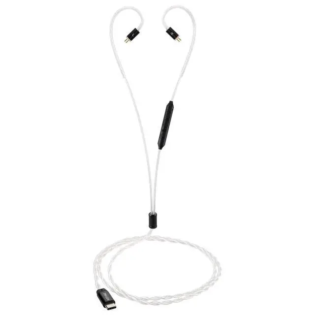 Alt view image 6 of 7 - Kefine Klean 10mm DLC Diaphgram Dynamic Driver Earphones, 1DD in-Ear Monitor Headphones, HiFi Wired IEM Earbuds with Dual Interchangeable Nozzles Detachable 0.78 2Pin Design (Type-C, Mic)