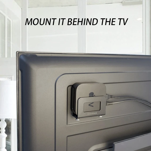 Alt view image 5 of 7 - Adjustable Small Device Wall Mount Holder for Apple TV,ROKU,Router,Modem and Other Media Players