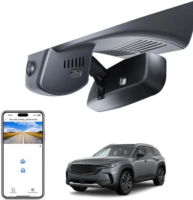 Main image of 4K Dash Cam Custom fit for Mazda CX-50 2025 2026(Model B) | UHD 2160P Video, OEM Look, Free App & Wifi, GPS, 64GB Card
