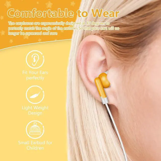 Alt view image 3 of 6 - Kids Bulk Earbuds 30 Pack Wholesale Earbuds Headphones Bulk | Perfect for School Classroom Libraries Students Multi Colored Individually Bagged 3.5mm Jack