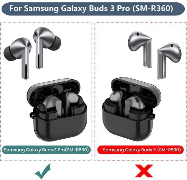 Alt view image 2 of 7 - Charging Case Compatible for Samsung Galaxy Buds 3 Pro SM-R630, Replacement Charger Cradle Station Box with Type-C USB Cable for Samsung Galaxy Buds 3 Pro Earbuds