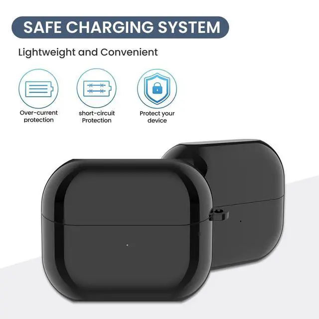 Alt view image 4 of 7 - Charging Case Compatible for Samsung Galaxy Buds 3 Pro SM-R630, Replacement Charger Cradle Station Box with Type-C USB Cable for Samsung Galaxy Buds 3 Pro Earbuds