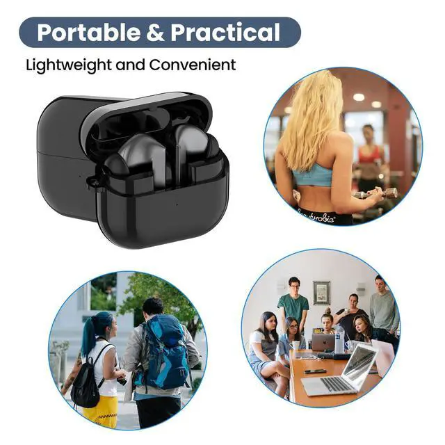 Alt view image 7 of 7 - Charging Case Compatible for Samsung Galaxy Buds 3 Pro SM-R630, Replacement Charger Cradle Station Box with Type-C USB Cable for Samsung Galaxy Buds 3 Pro Earbuds