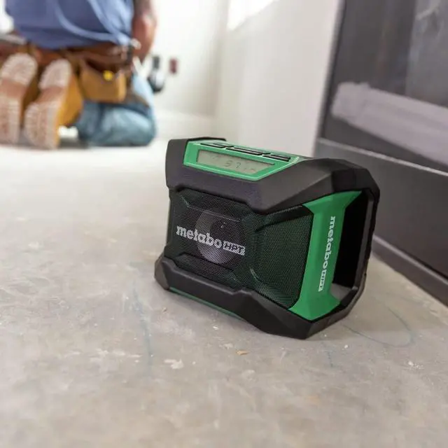 Alt view image 6 of 7 - 18V MultiVolt Cordless Bluetooth Radio, Powerful Sound with 15 Level Equalizer, 18 Hour Runtime, Compact and Lightweight, Bluetooth Connection, Tool Body Only, UR18DAQ4