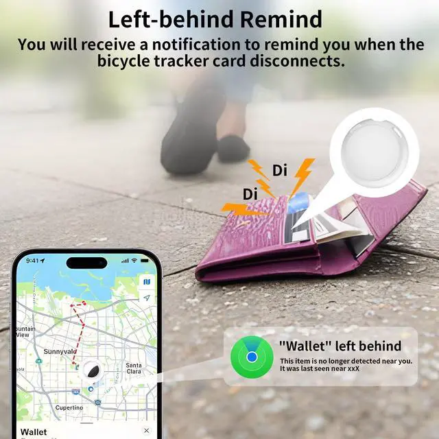 Alt view image 4 of 7 - 2 Pack GPS Trackers for Vehicles Work with Find My(iOS Only)Mini Car Finder