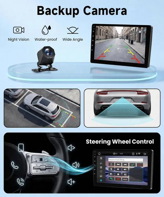 Alt view image 6 of 7 - Linux System Car Stereo for Mitsubishi Outlander Sport Radio 2011-2017, for Mitsubishi ASX 2013-2015,for RVR 2011-2017 Wireless Carplay Android Auto, 10.1'' IPS Screen Vi-Link DSP