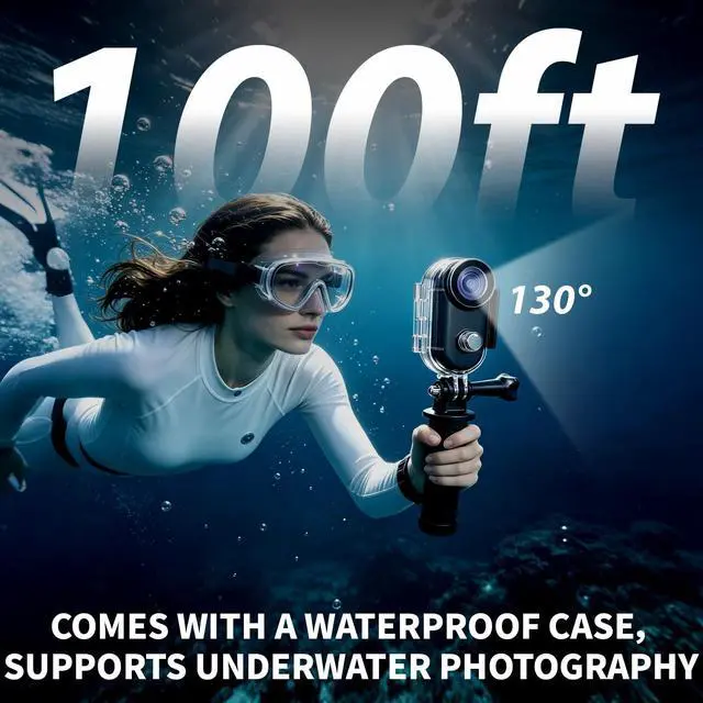 Alt view image 4 of 7 - 4K 64GB Magnetic Wearable Mini Body Camera, Thumb Size POV Sports Camera, Hands-Free Recording for Cycling, Motorcycle, Vlogging & OutdoorBlack