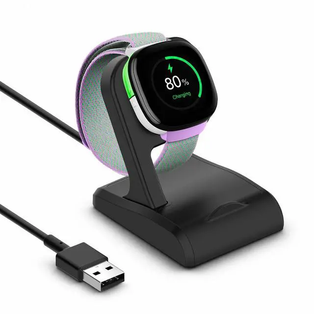 Main image of Charger Compatible with Google Fitbit Ace LTE | Anti-Slip Charging Stand Dock with 3Ft USB Cable Cord