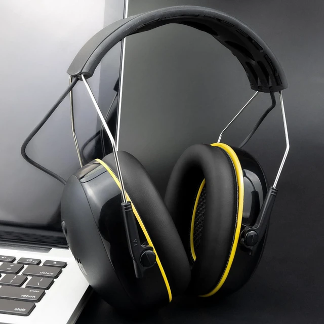 Alt view image 3 of 7 - PU Earpads for 3M WorkTunes(90541,90542,90543,90544) - Black | Also for Peltor Sport (TAC100/TAC300/TAC500/90565/90566/97040/97041/97042), ZO-HAN(EM033/037/042), PROHEAR(032/033/037)