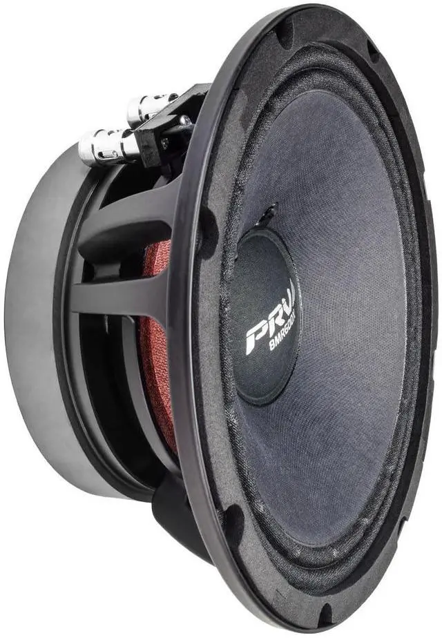 Main image of 8 Inch Midrange Speaker 8MR600X, 600 Watts, 8 Ohm, 2 in Dual Layer Voice Coil, Pro Audio Speaker (Single)