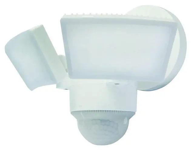 Alt view image 7 of 7 - LED Outdoor Motion Sensor Security Floodlight 1100 Lumens, 180° Detection, Weatherproof Design, Versatile Eave or Wall Mounting, Exit Detection, Rotatable Sensor