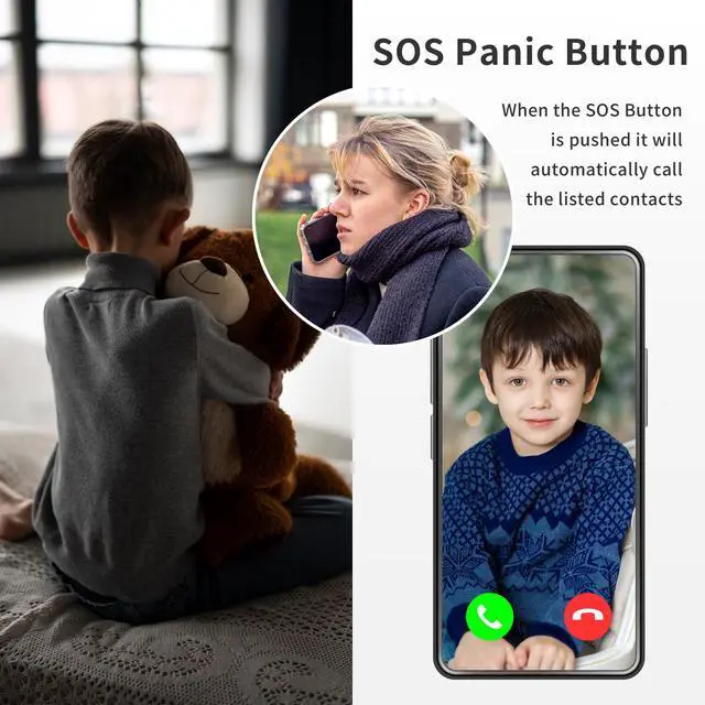 Alt view image 4 of 6 - 4G Kids Smart Watch Boys with GPS Tracker Phone/Video Call Alarm SOS Camera Pedometer Stopwatch Caculator Flashlight GPS Watch for Kids Age 5-12